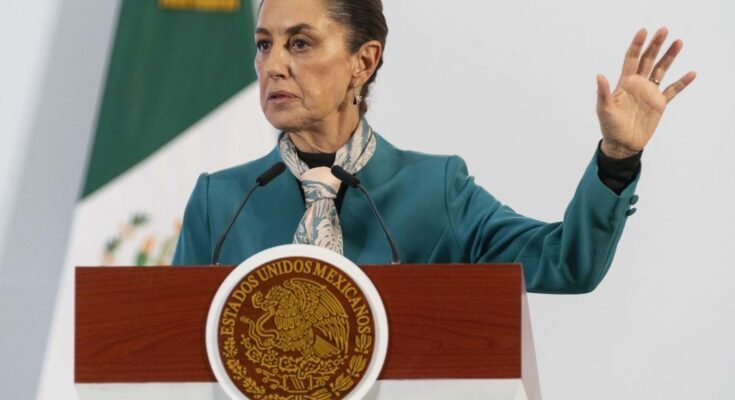 Presidenta de México informará medidas ante aranceles de EEUU
