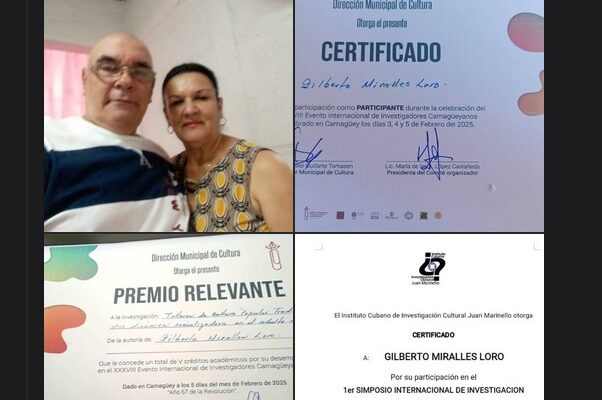 Premiado investigador floridano en evento internacional efectuado en Camagüey