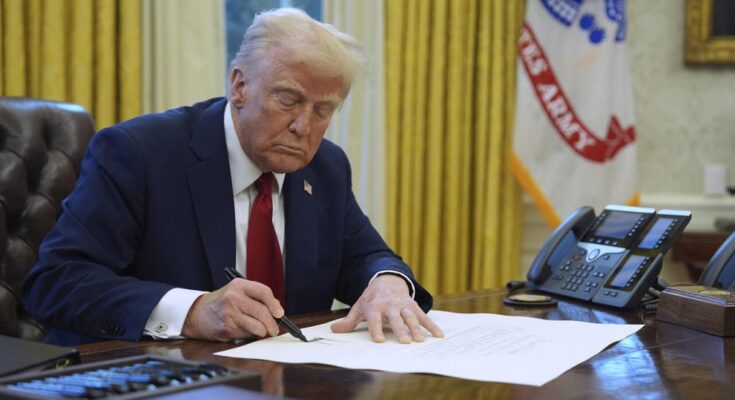 Órdenes ejecutivas de Trump entre demandas y bloqueos