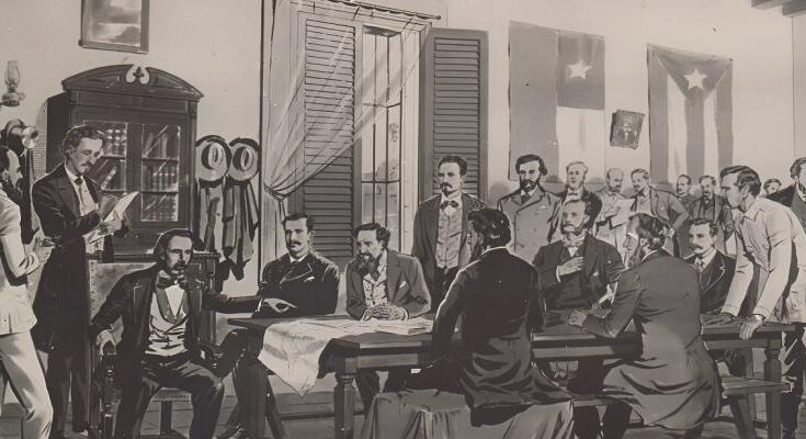 La Asamblea de Guáimaro y la polémica de la bandera cubana