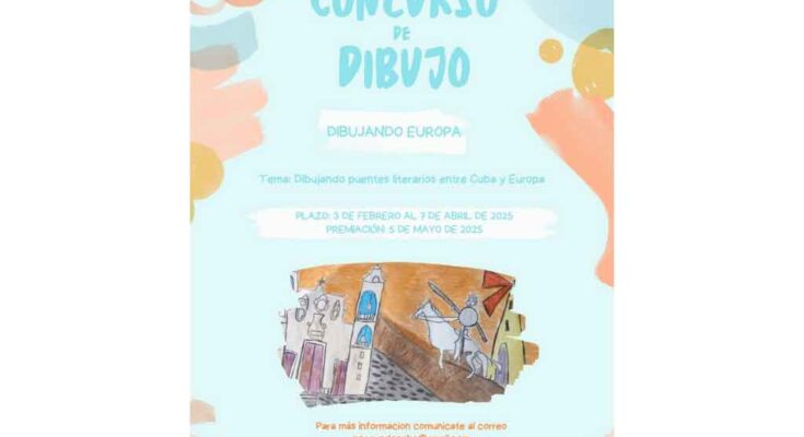 Concurso Dibujando a Europa tiende puentes de arte con niños en Cuba