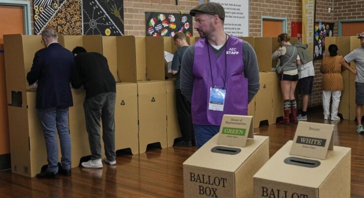 Realizan elecciones generales en Australia