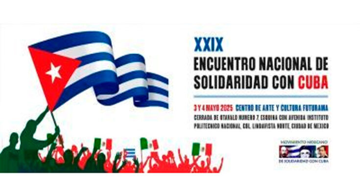 Comienza en México Encuentro Nacional de Solidaridad con Cuba