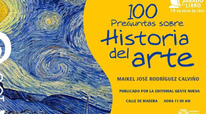 Presentarán libro “100 preguntas sobre historia del arte”