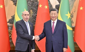 Líderes de China y Mauritania saludan 60 años de nexos diplomáticos