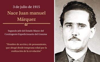 Juan Manuel Márquez, destacado periodista, combatiente revolucionario