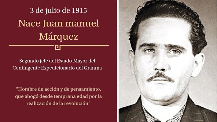 Juan Manuel Márquez, destacado periodista, combatiente revolucionario