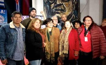 Movimiento de Solidaridad con Cuba en Chile rinde homenaje a Fidel (+Fotos)
