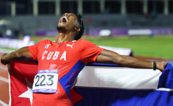 Cetros pasados por agua en el atletismo de Asunción 2025