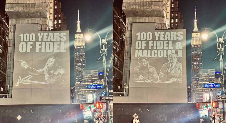 Fidel Castro en las calles de Nueva York (+Post)
