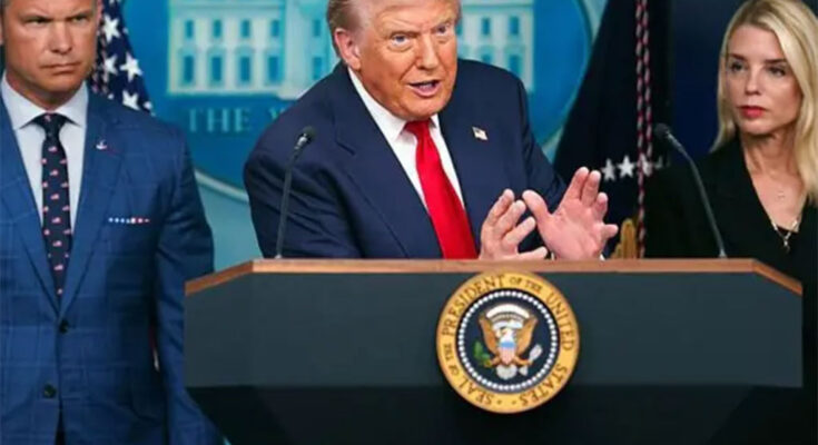 Trump quiere «limpiar» Washington DC