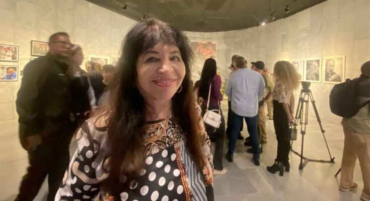 Artista Zaida del Río y un Jardín ideal en honor a Fidel Castro