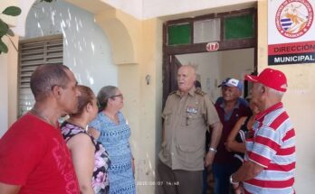 Visitó Orlando Cardoso Villavicencio la sede municipal de la Asociación de Combatientes en Florida