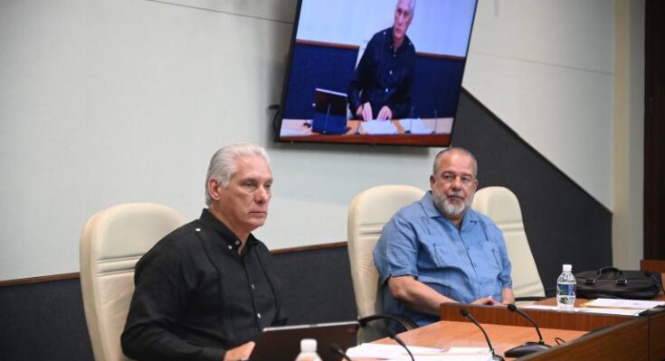 Intercambia Díaz-Canel con autoridades sobre situación energética y abasto de agua ( + VIDEO)