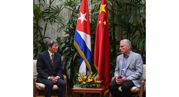 Destaca Díaz-Canel relaciones entre partidos de Cuba y China