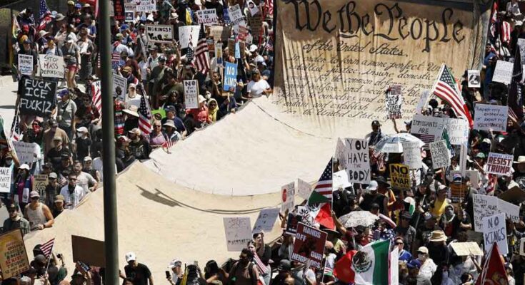 Llaman a masiva movilización en EEUU contra políticas de Trump