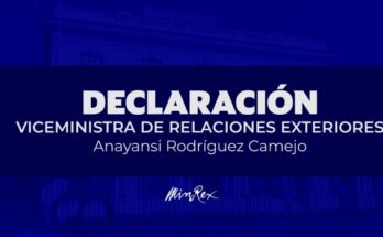 Viceministra de Relaciones Exteriores Anayansi Rodríguez: “La razón, la justicia y la verdad están del lado del pueblo cubano”