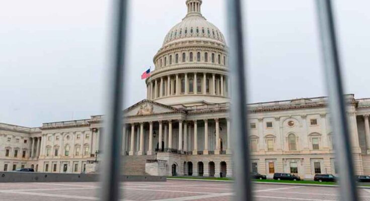 Gobierno de EEUU en cierre, falta presupuesto