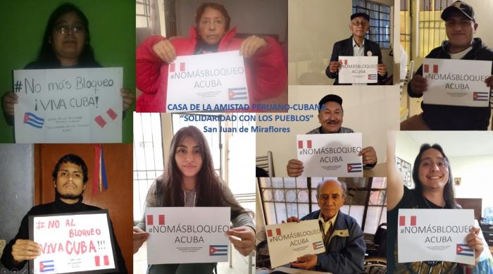 Hoy, la voz del mundo contra el bloqueo