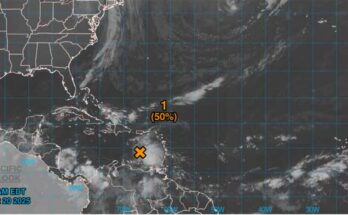 Onda tropical se aproxima al centro del mar Caribe