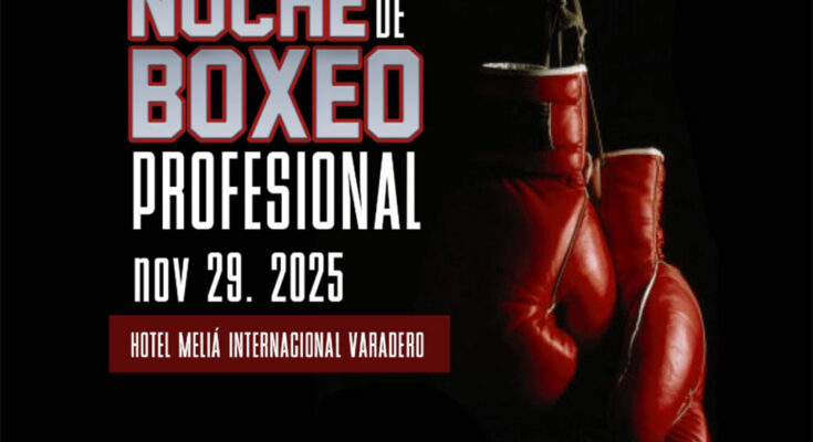 Regresa Noche cubana de boxeo profesional con atractiva cartelera
