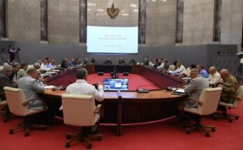 Sesionó reunión del Consejo de Ministros