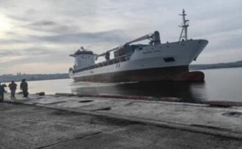 Barco del ALBA-TCP con nuevo lote de ayuda humanitaria parte de Venezuela hacia Cuba