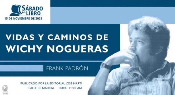 Desde la literatura en Cuba, un canto de amistad a Wichy Nogueras