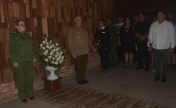 Homenaje a Fidel en la Plaza de la Revolución de Villa Clara