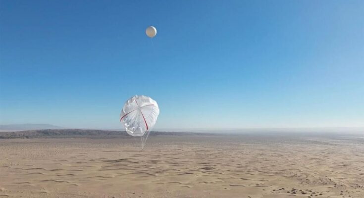 Cometa de energía eólica de gran altitud mayor del mundo en China