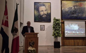 Cubanos y mexicanos rinden homenaje a Fidel Castro (+Foto)