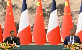China y Francia emiten declaración conjunta sobre Ucrania y Palestina