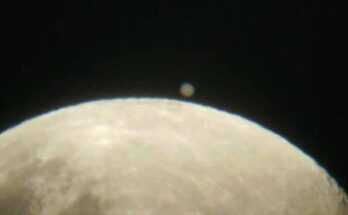 Muestran imágenes desde el cosmos de la noche más larga