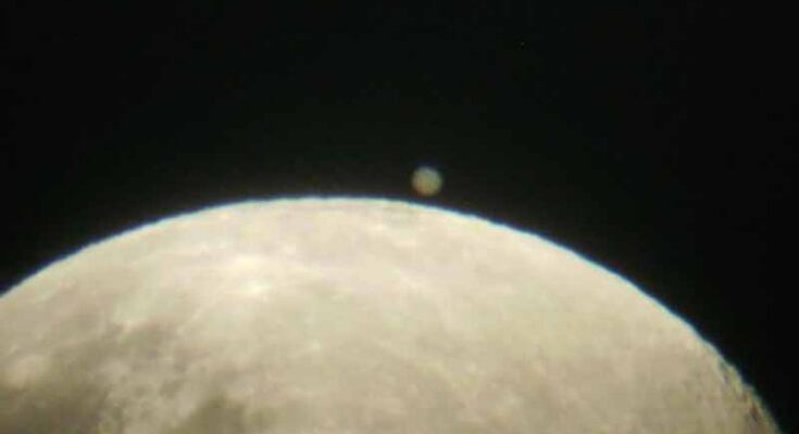 Muestran imágenes desde el cosmos de la noche más larga