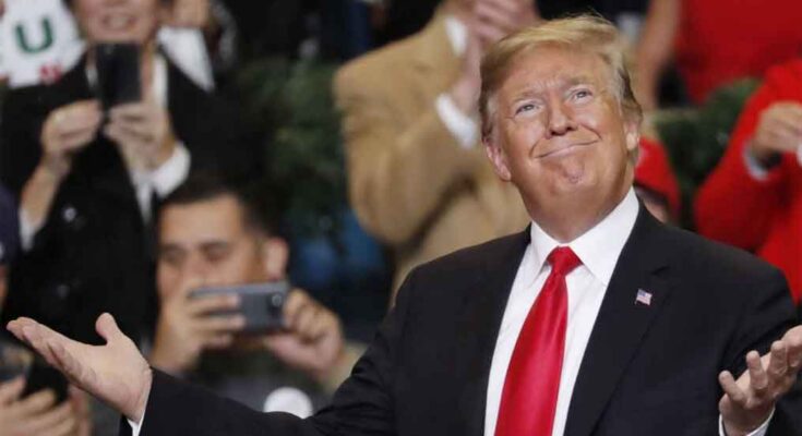 Trump alardea de sus negociados acuerdos de paz