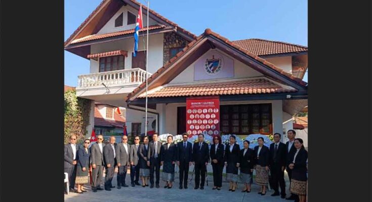 Enaltecen en Laos dignidad y coraje de cubanos caídos en Venezuela