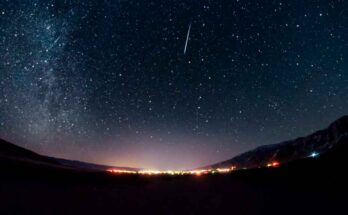 Lluvias de estrellas en máximo apogeo y Superluna, el cielo de enero