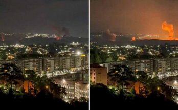 Fuertes explosiones en Caracas