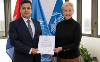 Embajador cubano presenta credenciales ante organismo de ONU