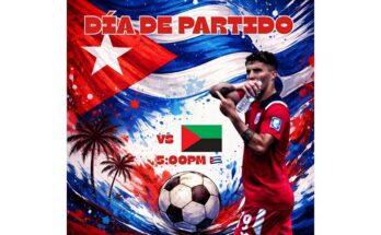 Cuba frente a Martinica hoy en serie amistosa de fútbol de Concacaf