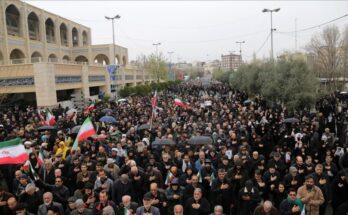 Masiva manifestación en Teherán condena ataques de EEUU e Israel