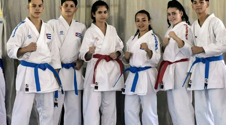 Karatecas cubanos aseguran presencia en Santo Domingo 2026
