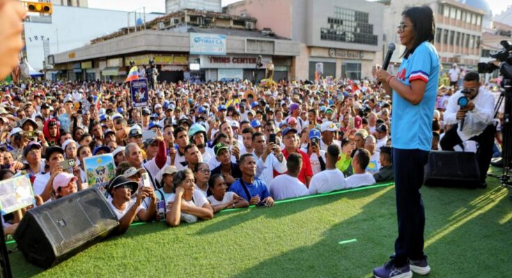 Concluye peregrinación por “Una Venezuela sin sanciones y en paz”