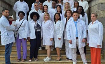 Reconocieron a médicos de Cuba en departamento San Marcos, Guatemala