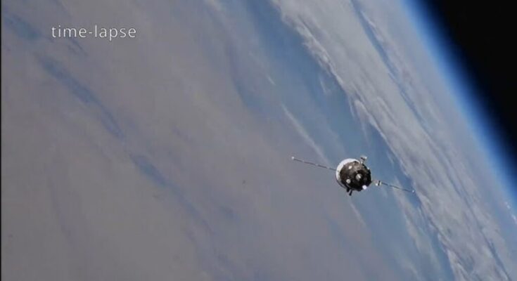 Se hunden en el Pacífico restos de la nave espacial Progress MS-32