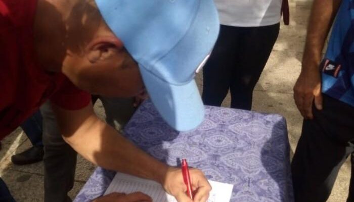 Firmas por la paz, por la vida