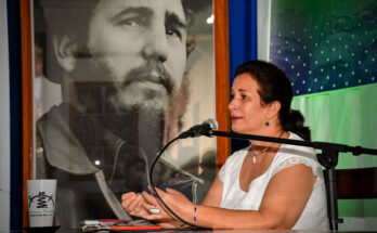 Katiuska Blanco: Fidel es un árbol que crece diariamente (+Fotos)