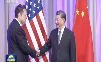 Xi Jinping se reúne con altos ejecutivos que acompañan a Trump