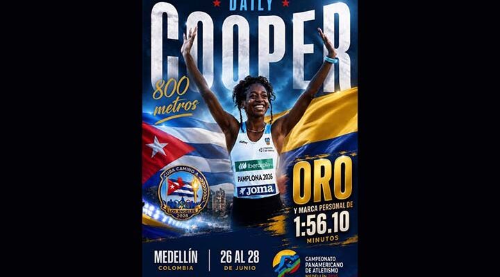 Cubana cierra con récord en Campeonato Panamericano de Atletismo