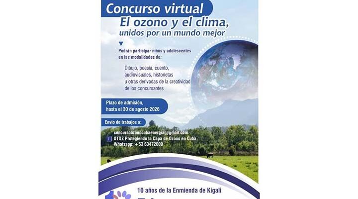 Convocan a concurso virtual por la preservación de la Capa de Ozono
